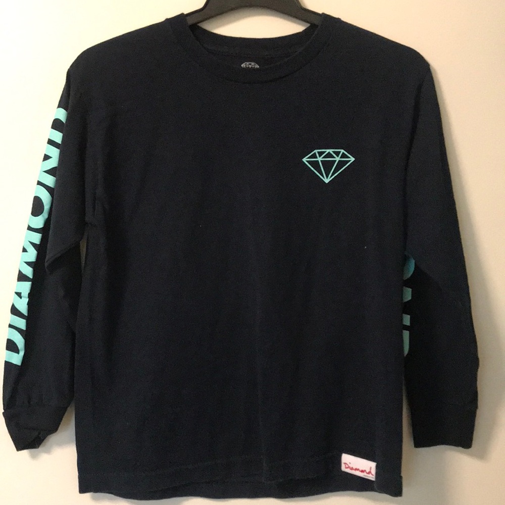 Diamond Supply Co. Brand Long Sleeve T-shirt